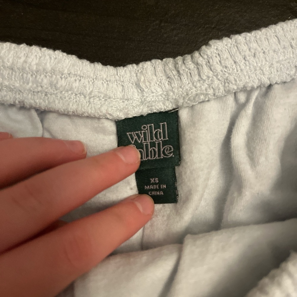 Wild Fable Kids' White Sweatpants